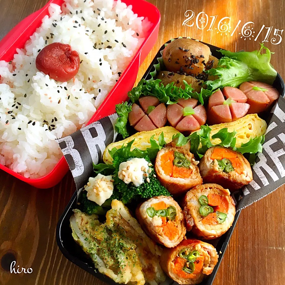 中2男子弁当|ヒロさん