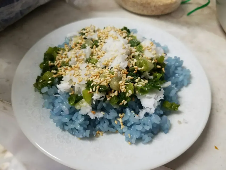 coconut sweet rice dessert|Ami Haさん