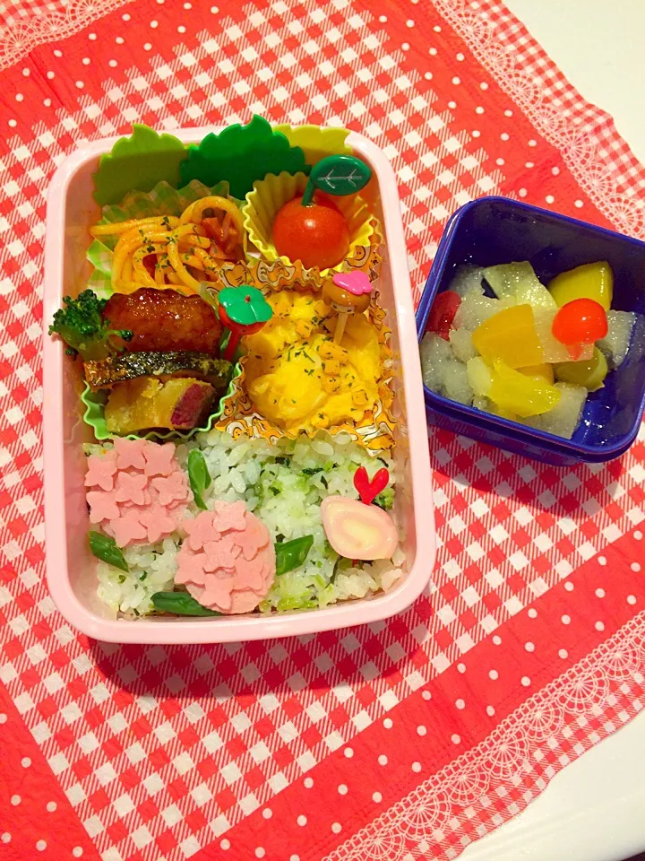 紫陽花弁当♡|ひとみさん