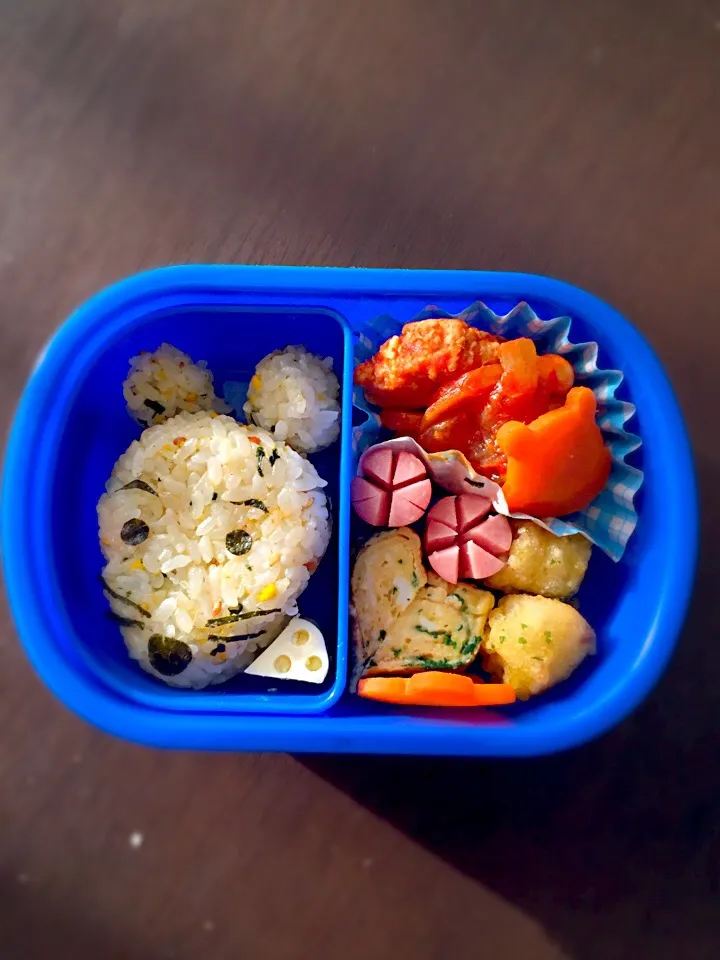 Snapdishの料理写真:ねずみさん弁当|こーこさん