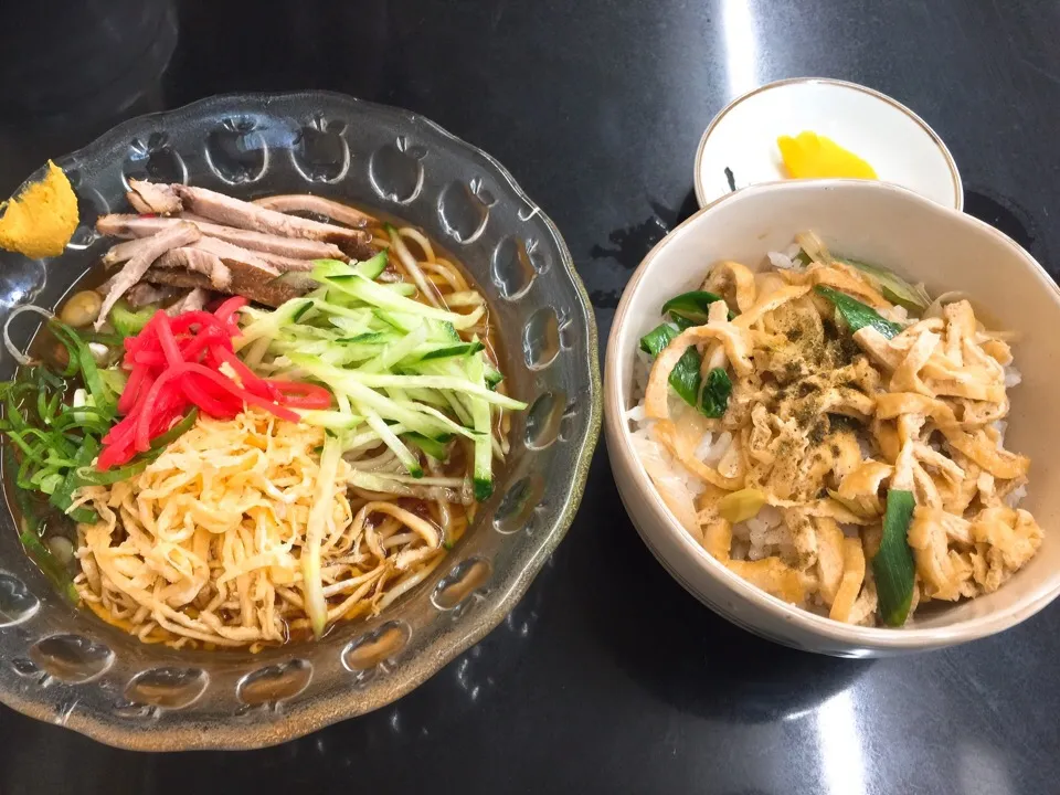 @京都/冷麺◎&ミニきつね丼◎ ¥970|THE SUNSEAさん