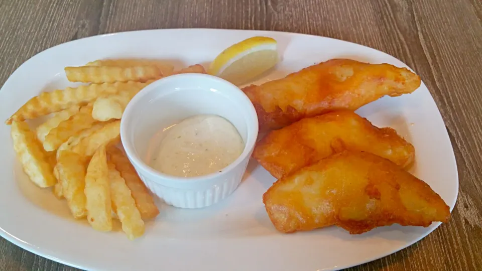 Beer Batter Fish & Chips|🌷lynnlicious🌷さん