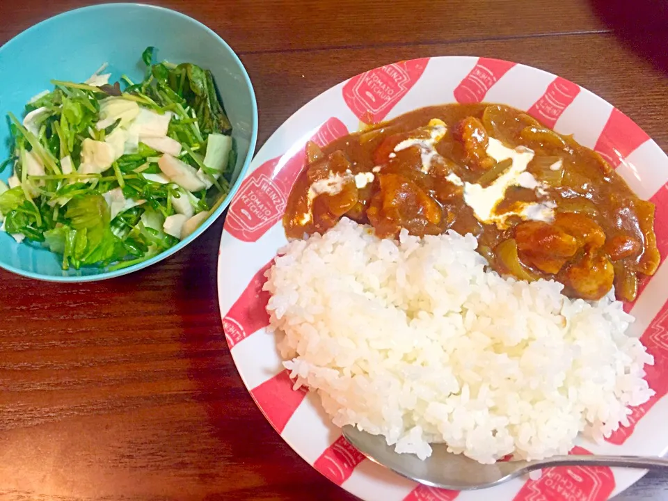 チキンと新玉カレー☺︎|noriさん