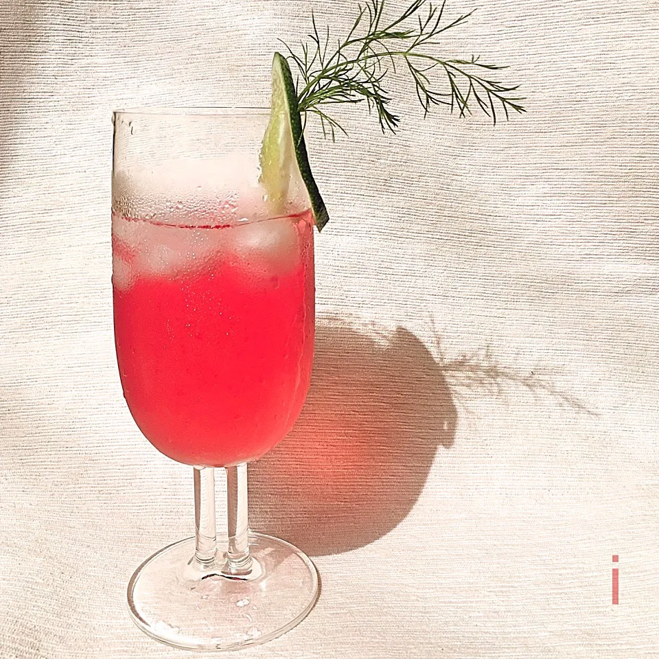 咲きちゃんの料理 母のレシピ✨赤紫蘇シロップで赤紫蘇ソーダ🍹【Red perilla juice】|izoomさん