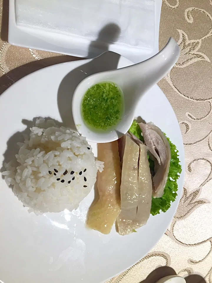 海南蔥油雞飯|paidaphneさん