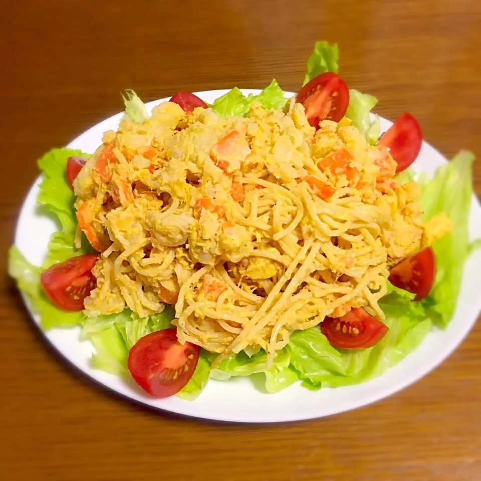 カレー風味のパスタサラダ|りささん