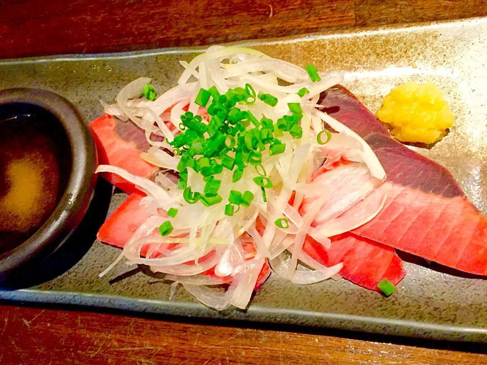 旅飯✨石垣島🌊ひとし 石敢當店 鮪のレバ刺し風|KANAさん