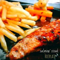 salmon steak ala kurma resto #salmonsteak|Kurma Restoさん