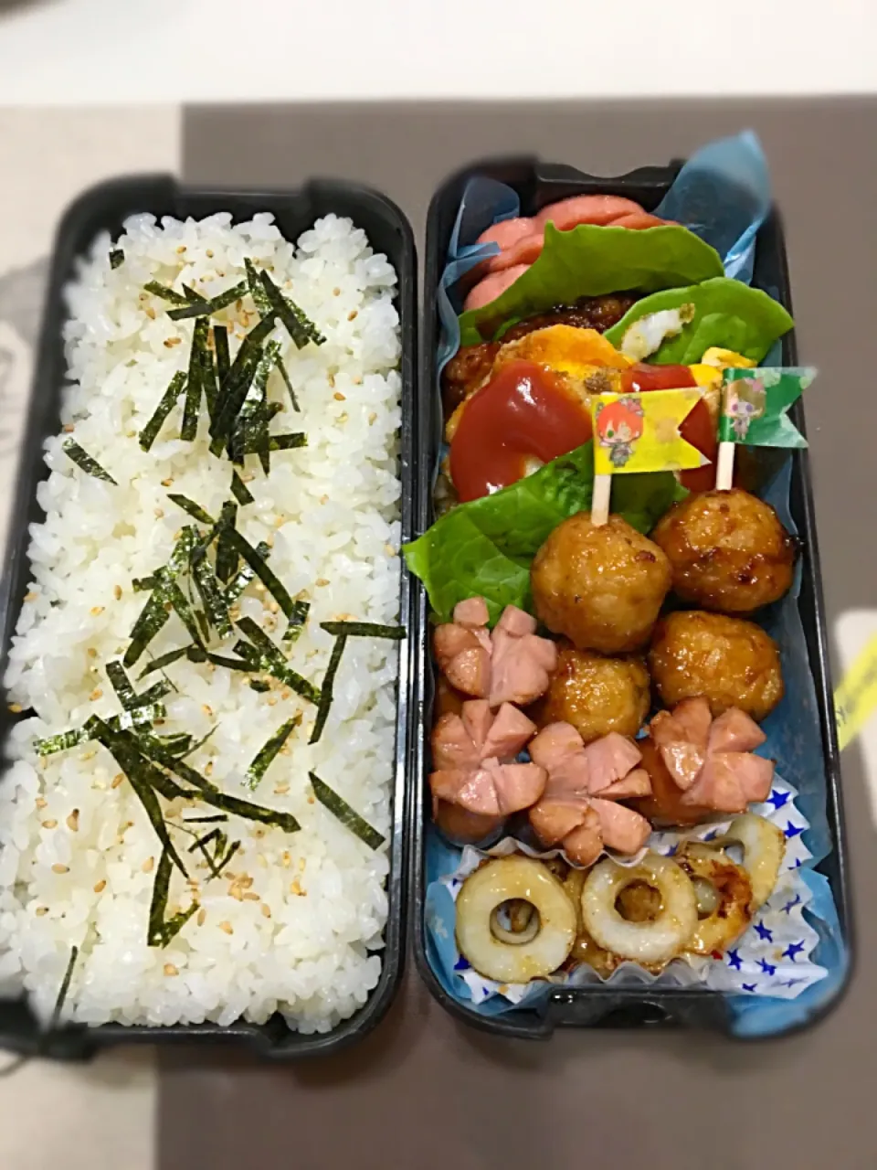 息子弁当@224.|もりさん