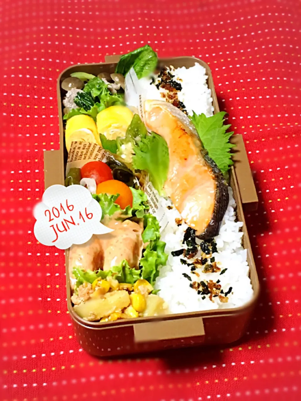 Snapdishの料理写真:高校生男子のがっつり弁当.ﾟ٩(๑⃙⃘˙ᵕ˙๑⃙⃘)۶:.｡|おざMAMAさん