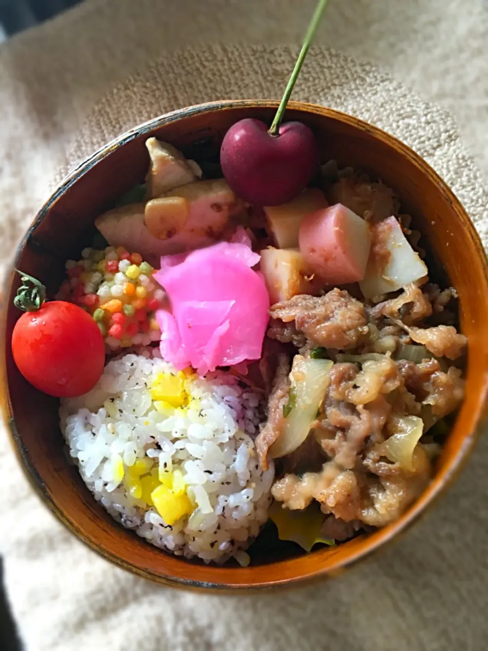 Snapdishの料理写真:28.06.16 自分弁当🌤|しろこ🐾໊さん