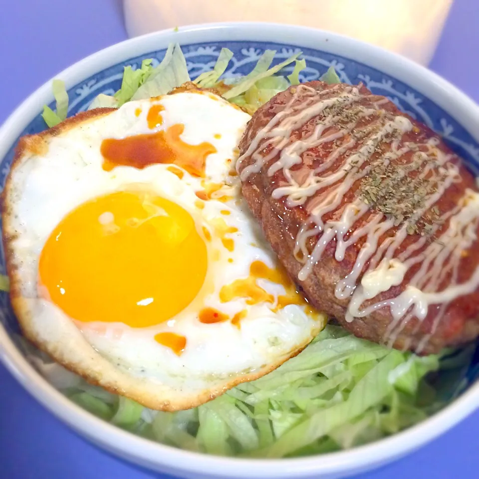 ロコモコ丼|Hiroya Fujiiさん