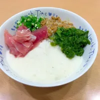 ねばねば丼|ぐやさん