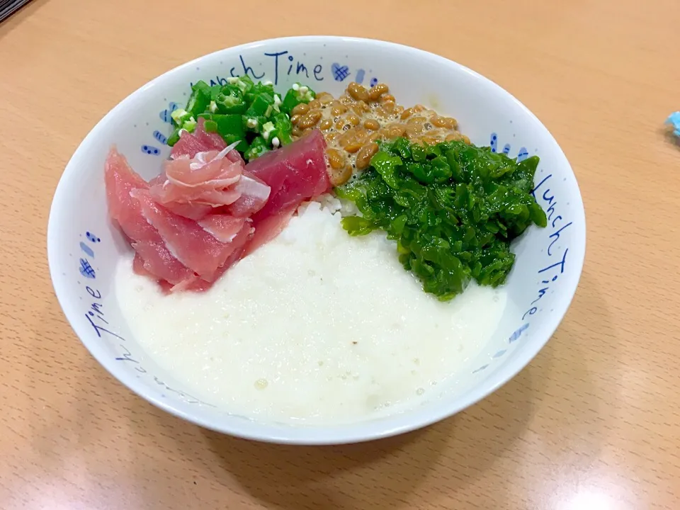 ねばねば丼|ぐやさん