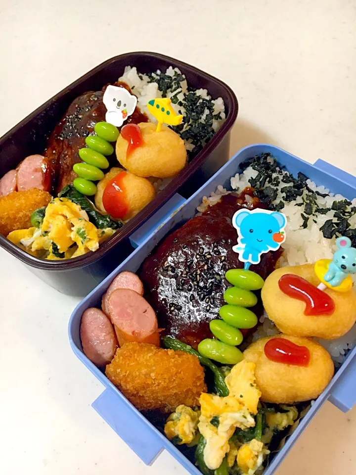 今日のお兄ちゃん2人弁当〜✨|Sayakaさん