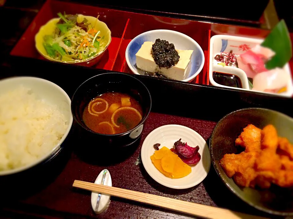 唐揚げ定食|チカさん