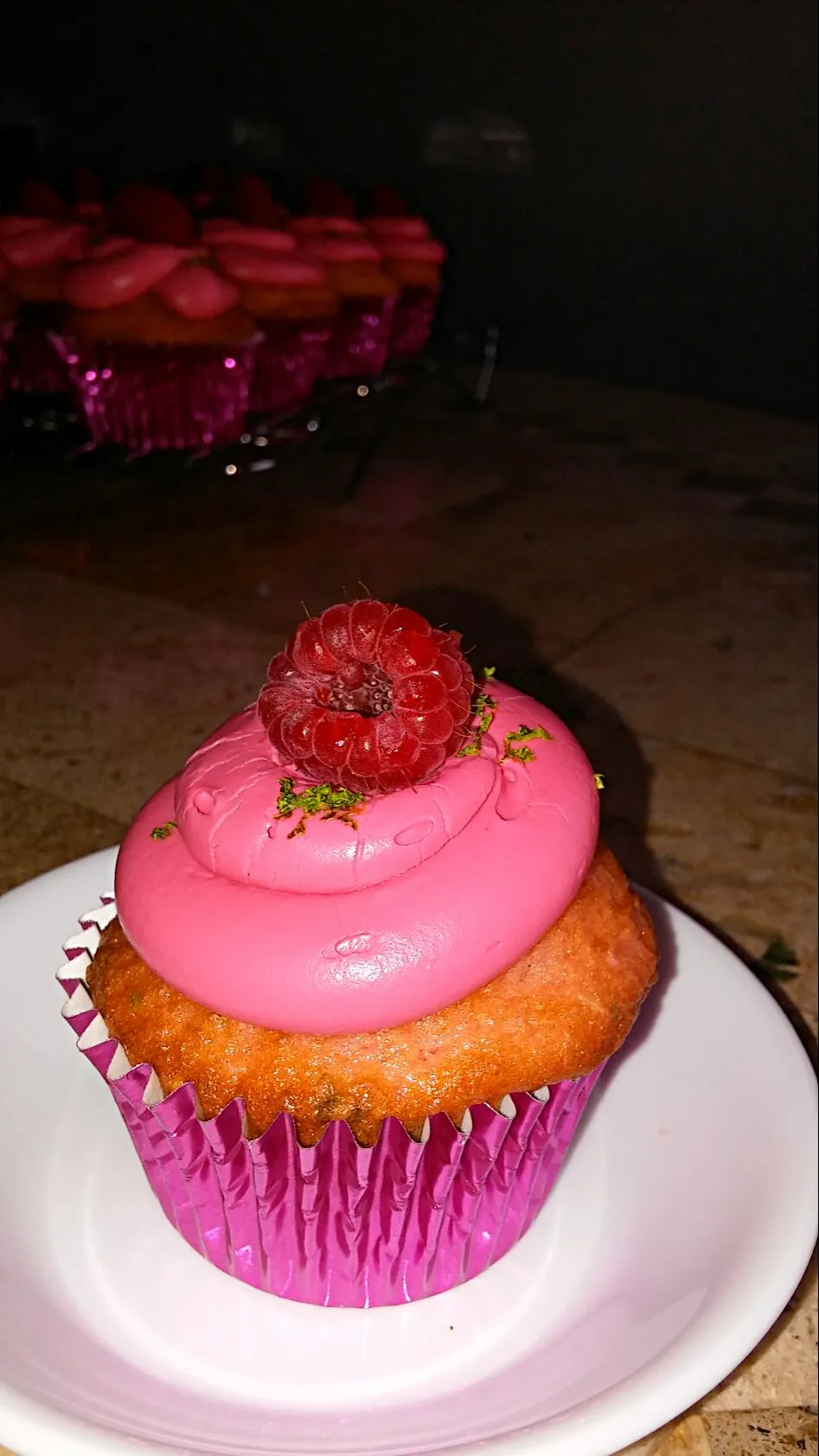 Raspberry Mojito Cupcakes|Courtney Alizabet Riess Handelさん