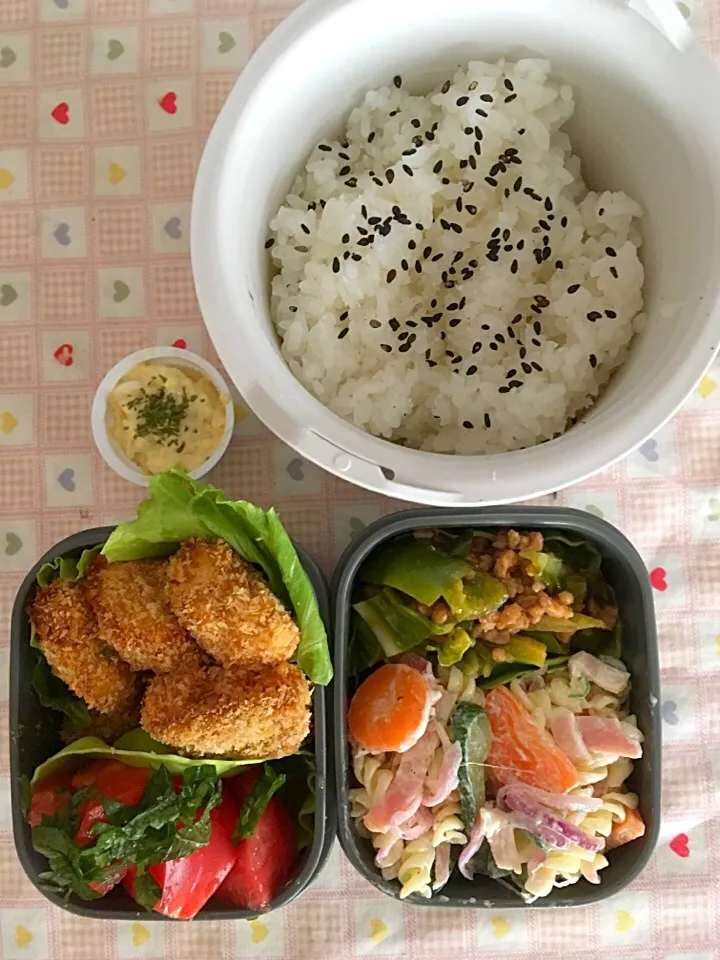 Snapdishの料理写真:6月17日息子弁当|オリーブさん