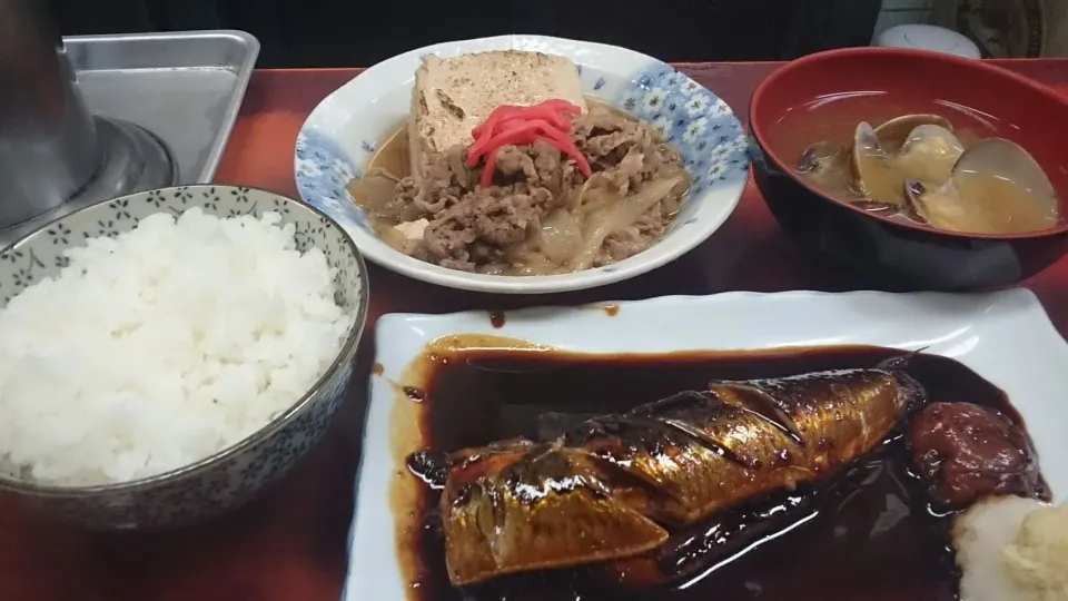 いわし煮＋肉豆腐|サイファさん