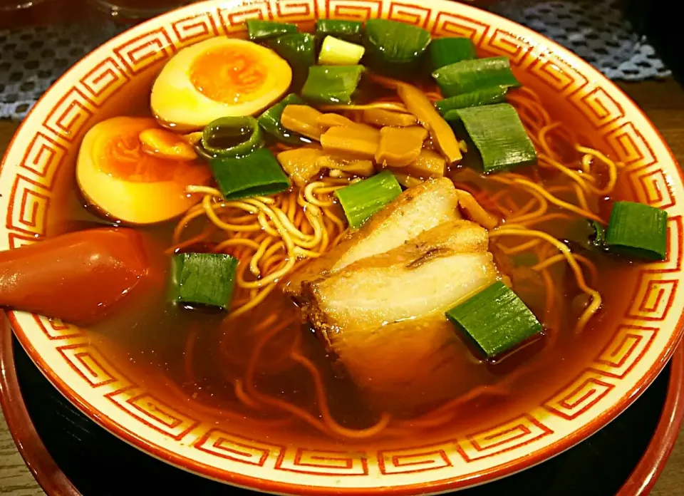 朝ラー 醤油・細麺|哲さん