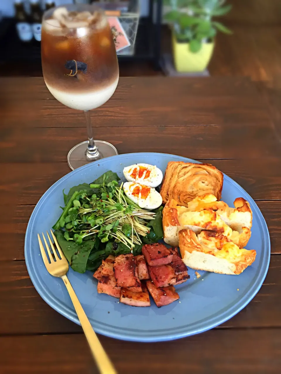 本日のモーニングプレート☀️🍃🍴|welcomeizumiさん