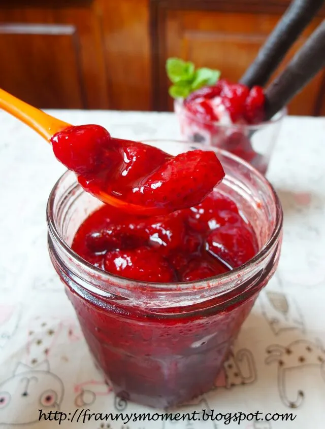 Homemade Strawberry jam|Frannyさん