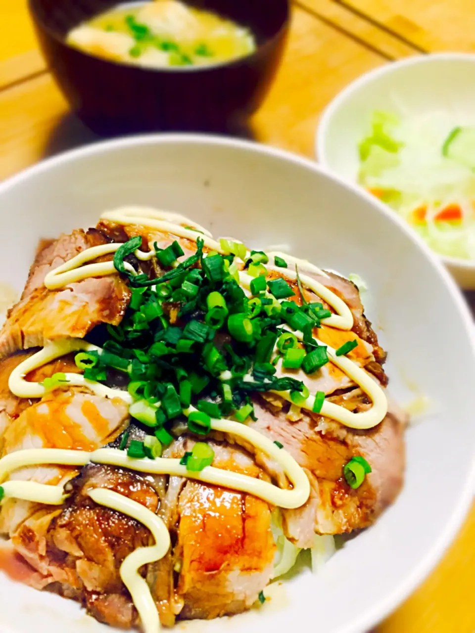 手作り焼き豚で焼き豚丼|美香さん