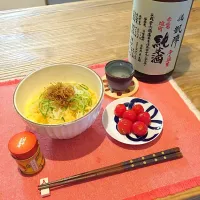 お手軽簡単釜玉うどん|渡邉祐子さん