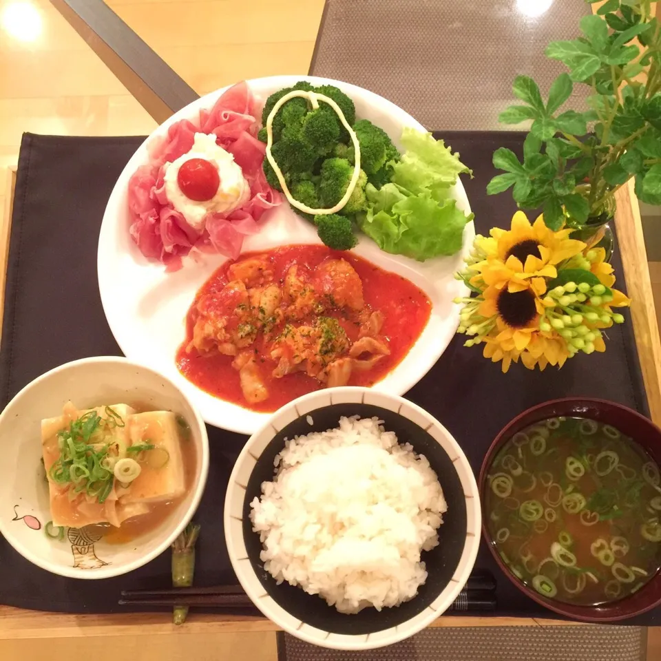 Snapdishの料理写真:6/17❤︎主人の晩ごはん❤︎|Makinsさん