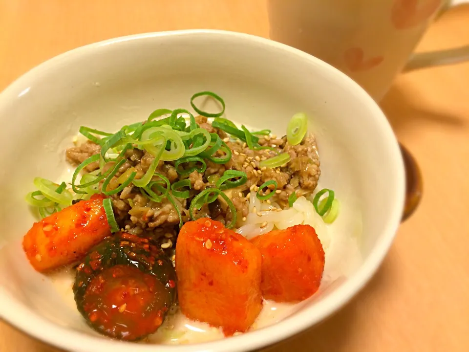 あめあがりくらぶの担々麺うどんバージョン|たけおさん