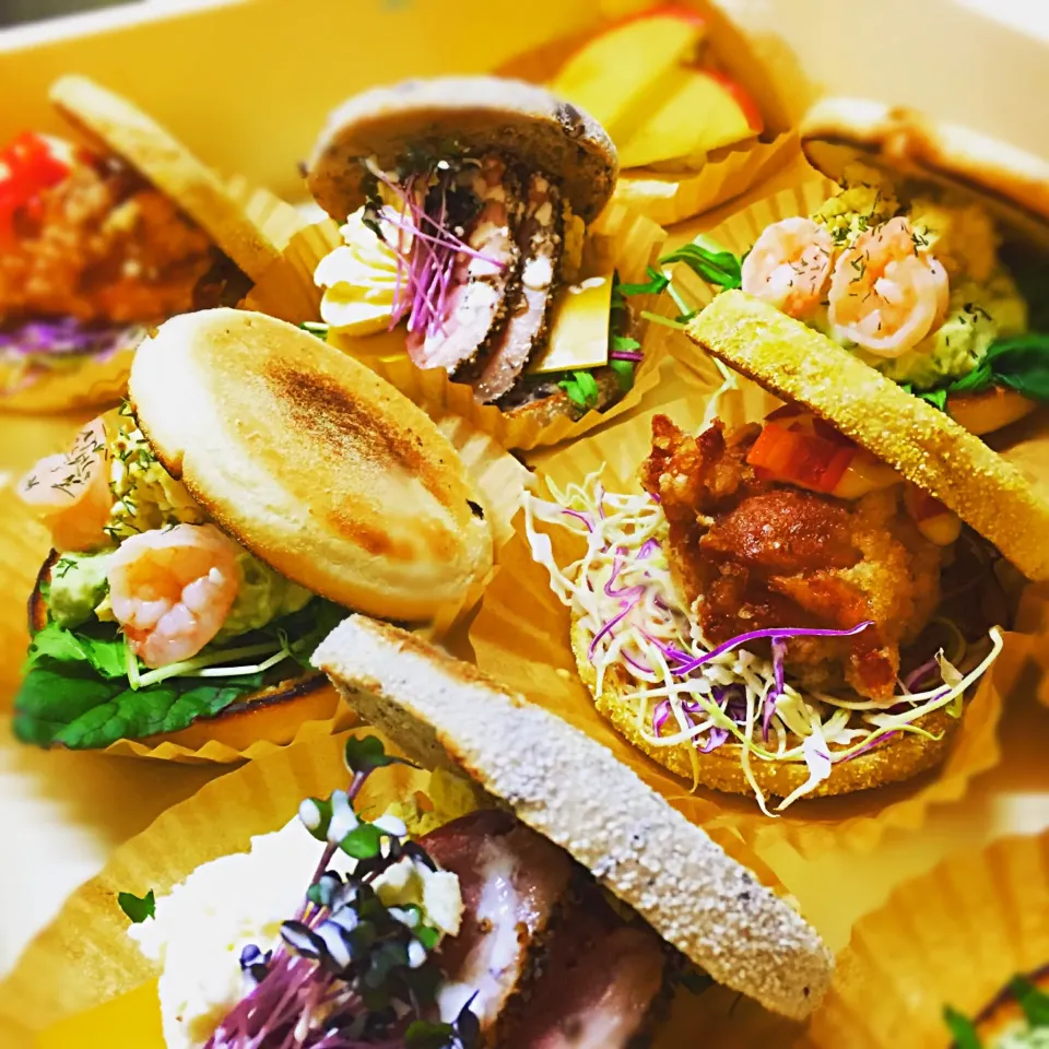 具が多いー！我が家のイングリッシュマフィン。🇬🇧|Kanako Oogamiさん