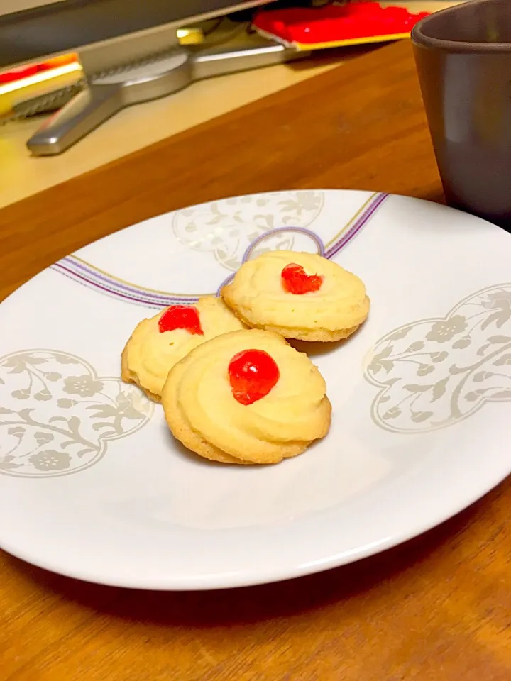 Snapdishの料理写真:絞り出しクッキー|なんなんさん