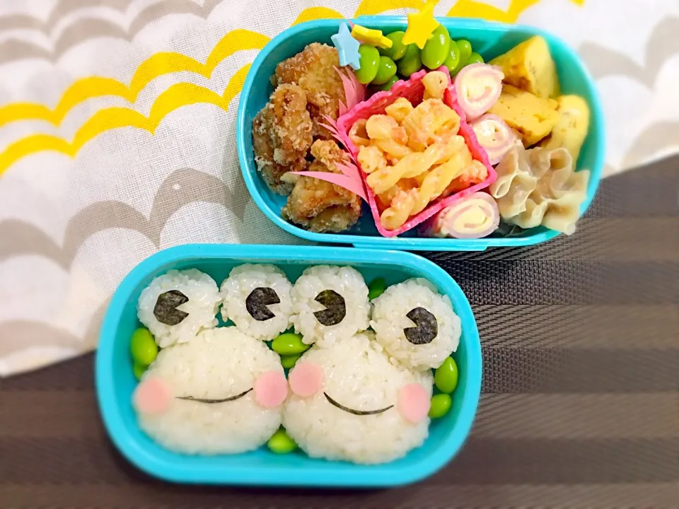 Snapdishの料理写真:かえるちゃん弁当|あきとんとんさん