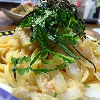 Snapdishの料理写真:明太パスタ|はなぴさん