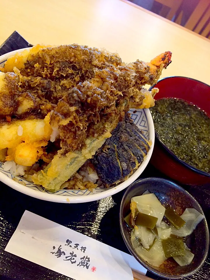 Snapdishの料理写真:黒天丼|ともこさん