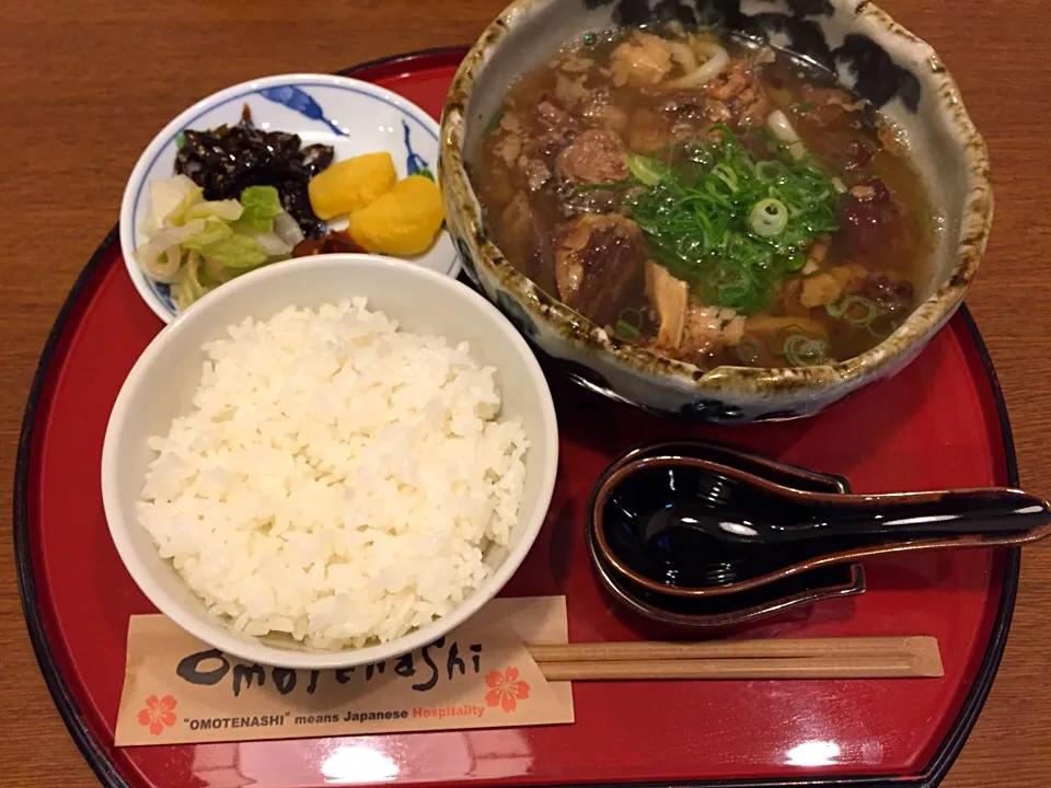 毎日20食限定 牛すじうどん定食www|Kojiさん