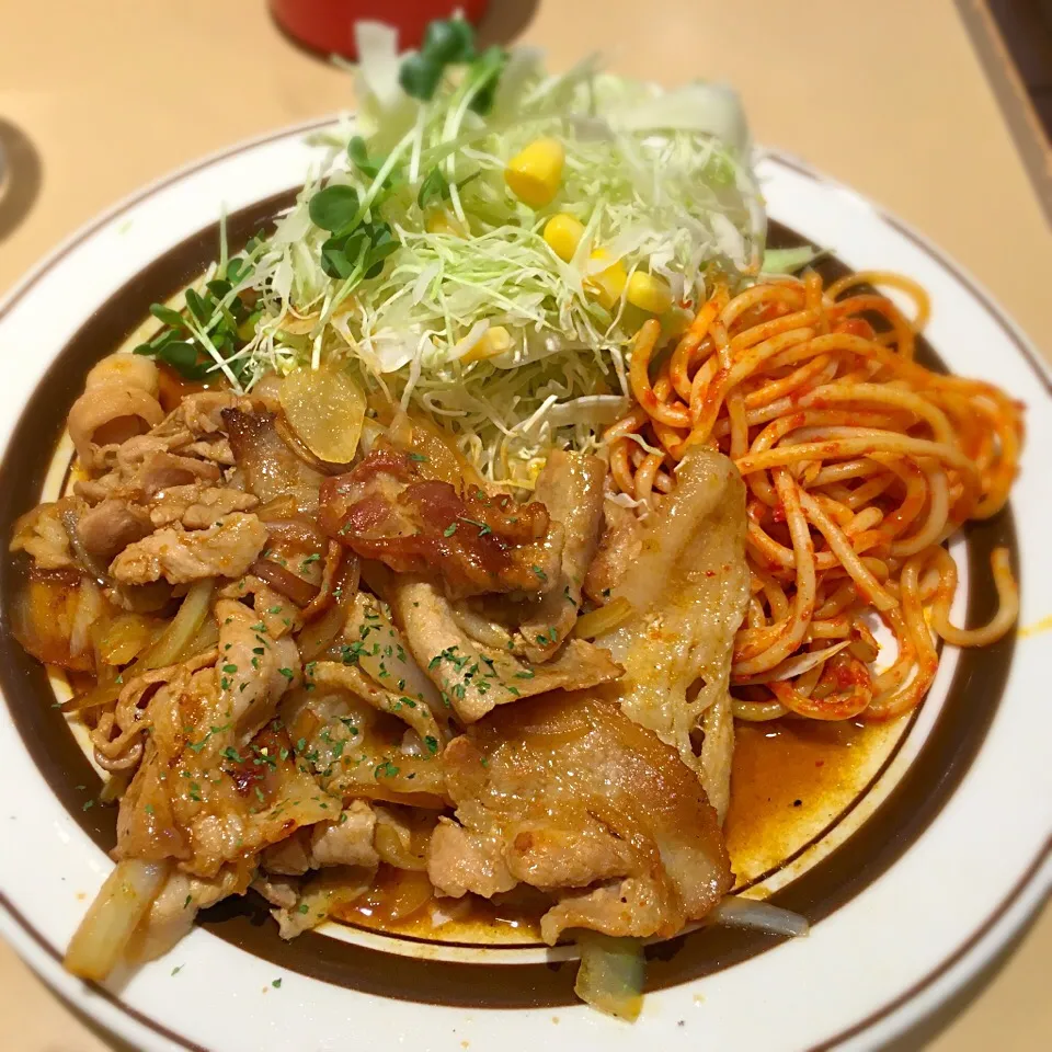 カレー焼肉定食 @ABC|きっしーさん