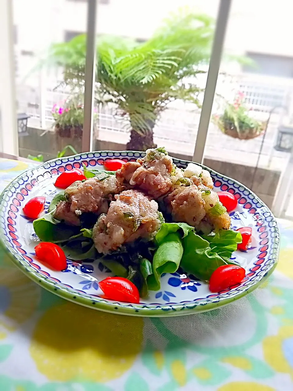 ことり*さんのマグロと長芋の落とし揚げ*|かよこさん