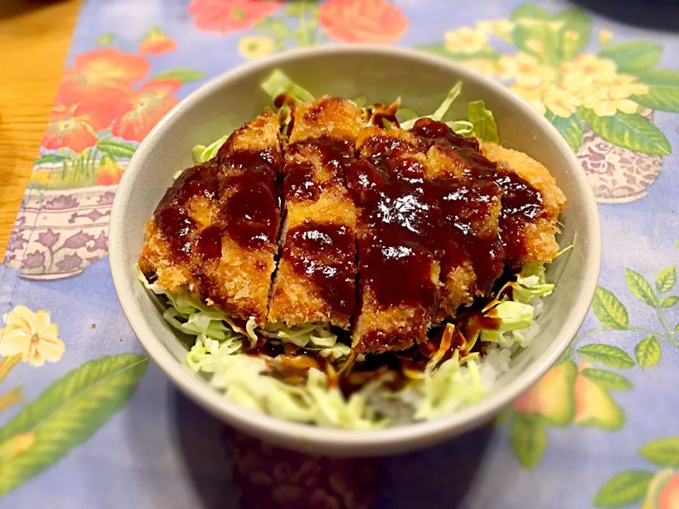 Snapdishの料理写真:鳥カツ丼|Akihiro Sasayamaさん