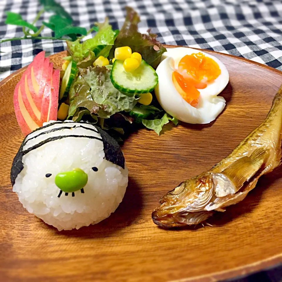 息子の朝食|キナリさん