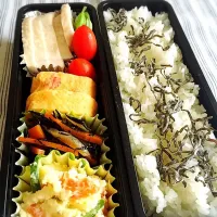 Snapdishの料理写真:男子高校生弁当|nicoさん