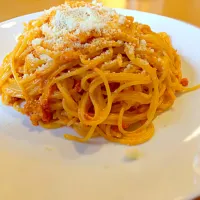 うにパスタトマトベース|pokudaさん