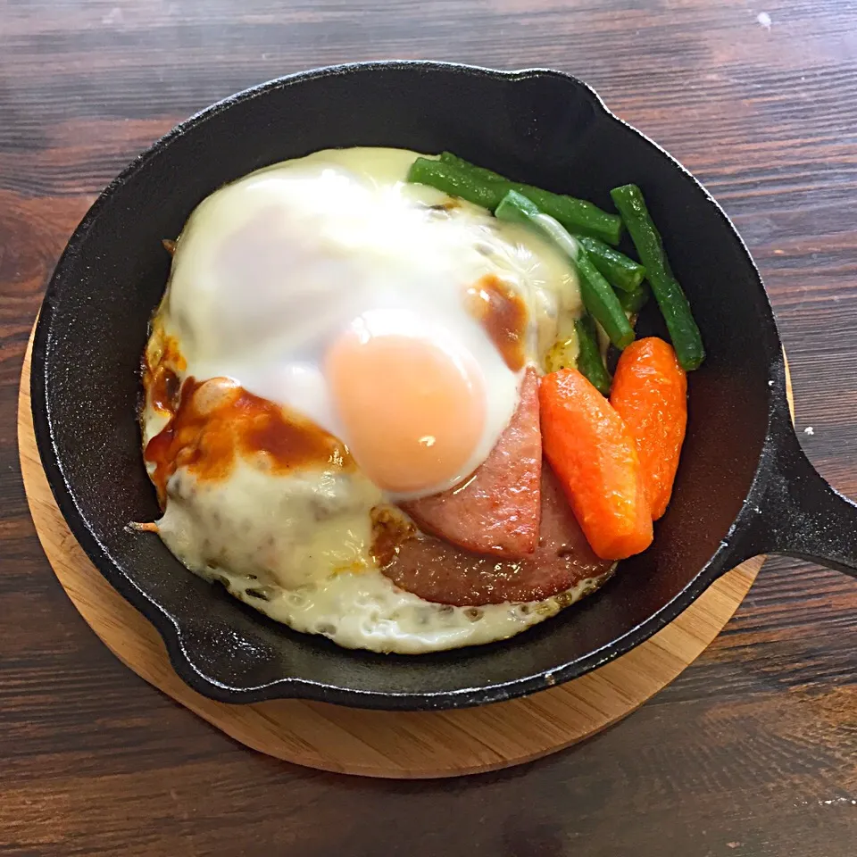 お弁当作りおきおかずを使っての、 #ニトスキ de豆腐ハンバーグ😋😋😋|いしくん。（たまご王子🥚🐣🐥🐔）さん