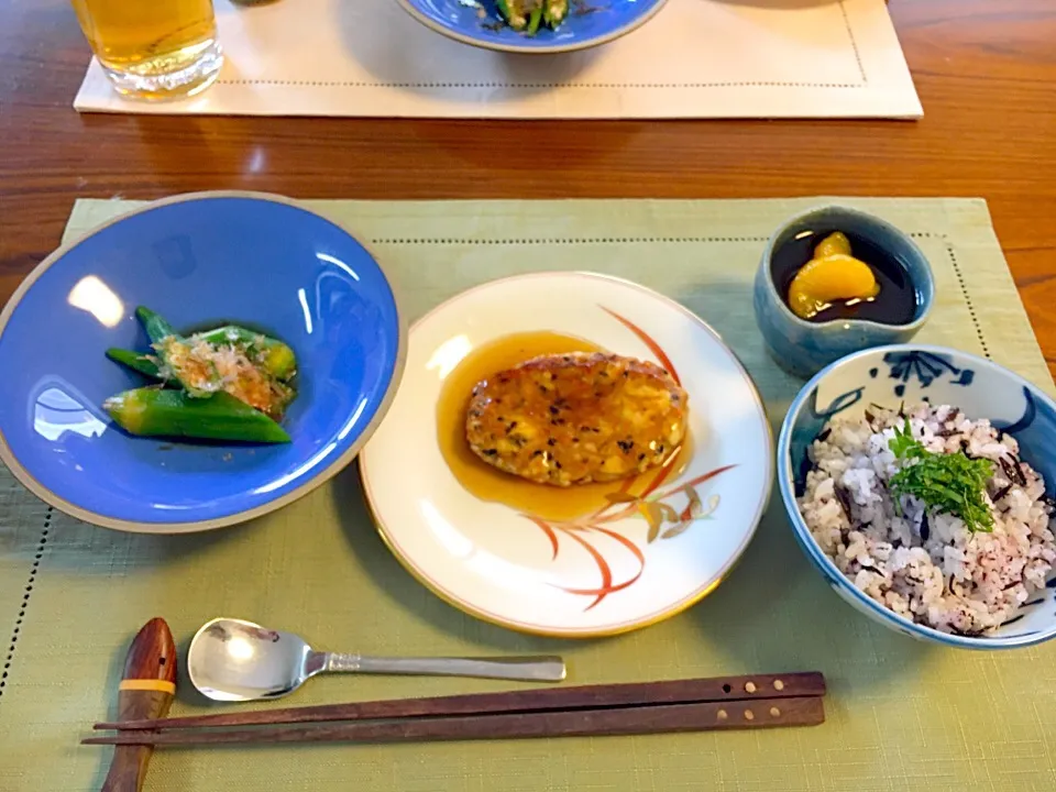 豆腐ハンバーグ|富永のり子さん