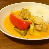 Snapdishの料理写真:レッドカレー|あおいさん