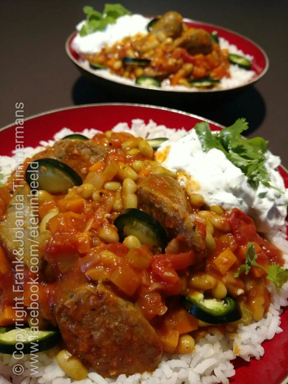 Beans with goat sausages|Frank&Jolanda - Eteninbeeldさん