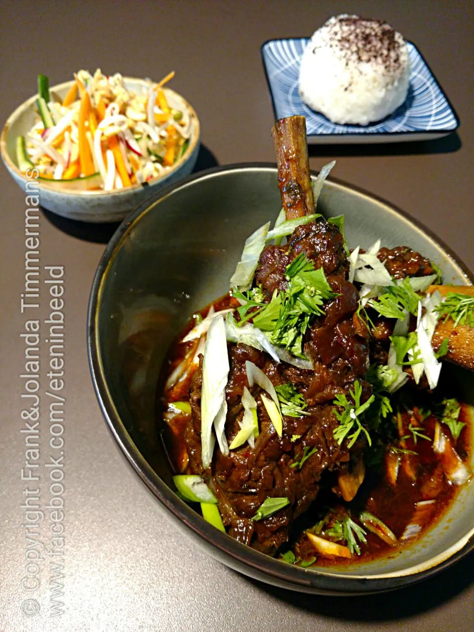 Slow cooked shortribs Asian style
Salad & Rice|Frank&Jolanda - Eteninbeeldさん