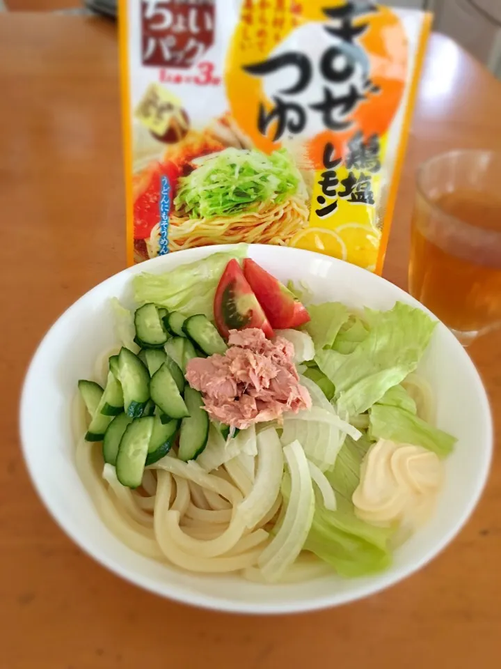 ツナと野菜のまぜうどん|石田尚之さん