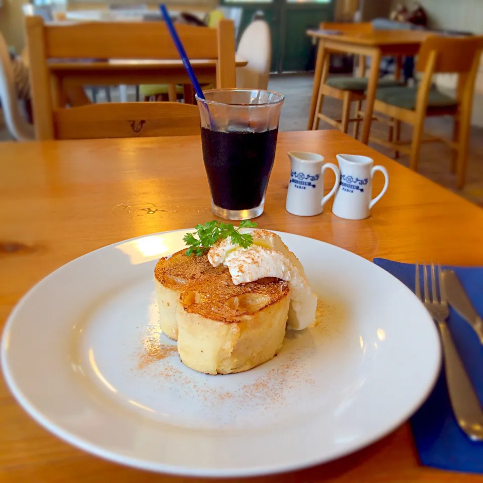 フレンチトースト専門店「ハルハル」の
プレーンフレンチトースト😋|ジヌ美さん