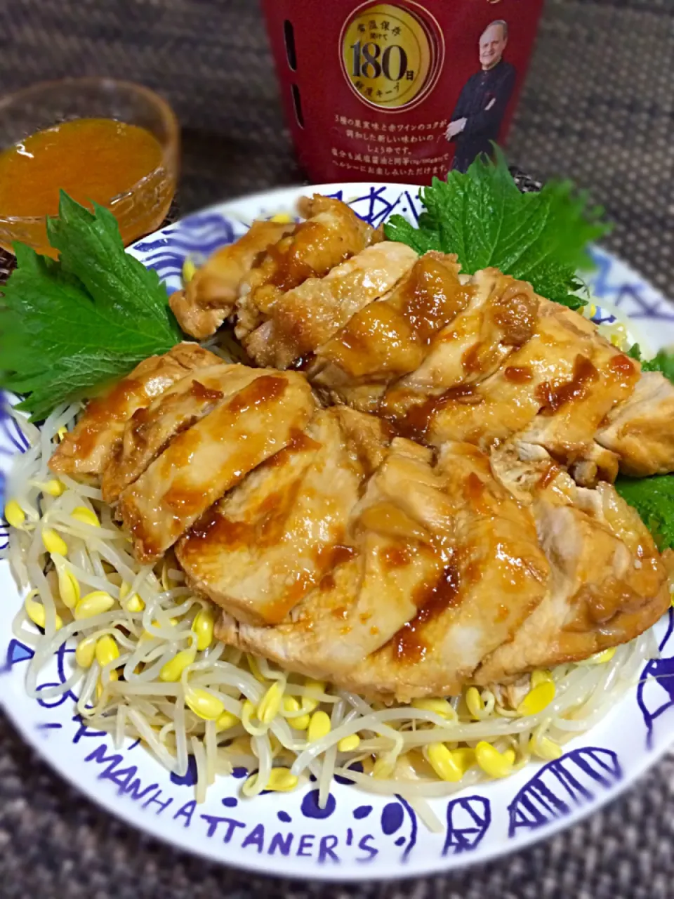 桜央里さんの料理 調味料三つで簡単美味しい🎶ジューシーチキンのさっぱり煮🐔うちの梅ジャムで甘酸っぱく♡|あまねこ🌿さん